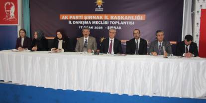 AK Parti Genel Başkan Yardımcısı Hasan Basri Yalçın Şırnak’ta Konuştu