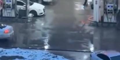 Diyarbakır’da akaryakıt istasyonunda faciaya az kalmıştı, 1 kişi yaralandı