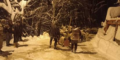 Çığ düşmesi sonucu 1 çoban hayatını kaybetti
