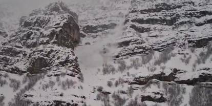 Şırnak’ta Çığ Düştü: O Anlar Kamerada