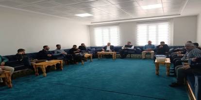 Şırnak İl Müftülüğü’nde Aylık Değerlendirme Toplantısı