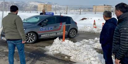 İl Millî Eğitim Müdürü Nas, Cizre’de MTSK Direksiyon Sınav Alanını İnceledi