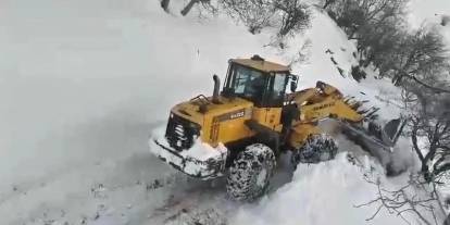 Şırnak’ta Kar Mesaisi Devam Ediyor