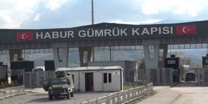 Habur Sınır Kapısında 2 milyar 400 milyon TL değerinde kaçak malzemeye el konuldu