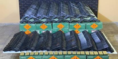 Şırnak’ta 300 Tabanca Ele Geçirildi