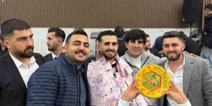 Siirt’te gelin ve damada altın yerine organik bal takıldı