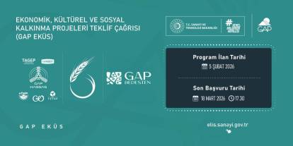 GAP’tan Bölgeye Büyük Destek: Ekonomik, Kültürel ve Sosyal Kalkınma Projeleri İçin Yeni Çağrı Açıldı