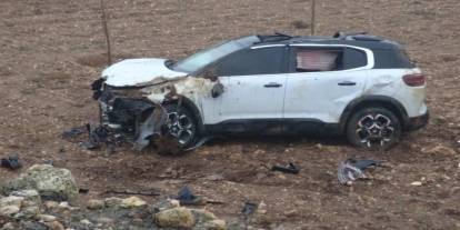 Batman’da şarampole yuvarlanan otomobilde aynı aileden 5 kişi yaralandı