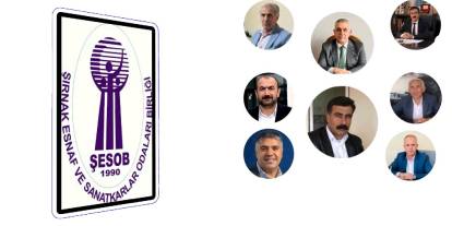 Şırnak ve İlçelerinde Esnaf Odalarında Genel Kurul Süreci Tamamlandı