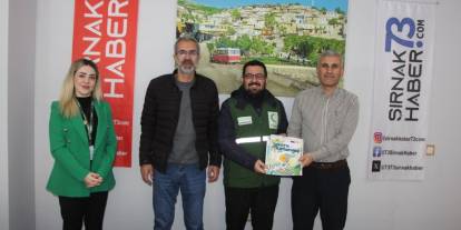 Bağımlılıkla Mücadelede Ortak Ses: Yeşilay Şırnak Ekibinden Basına Ziyaret