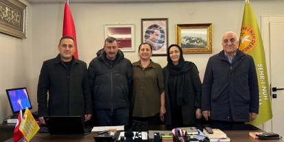 DEM Parti Yönetiminden Şehri Nuh Derneği’ne Anlamlı Ziyaret