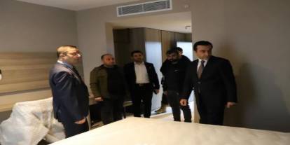 Kaymakam Baycar’dan Cizre’de Yapımı Süren Ramada Oteli’ne İnceleme