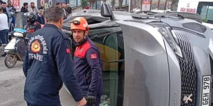 Mardin’de devrilen cipteki 2 kişi yaralandı