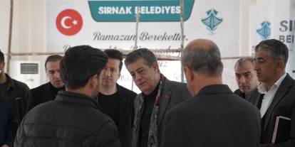 Başkan Yarka, Şırnak’ta İftar Sofrası Hazırlıklarını Yerinde İnceledi