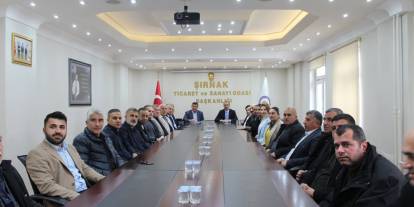 Şırnak’ın Ekonomik Geleceği Masada: OSB’den Habur’a Van Yolundan İstihdama Kritik Başlıklar Görüşüldü