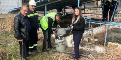 Silopi Termik Santralinde Çevre Denetimi! Soğutma Suyundan Numune Alındı