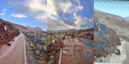 Şırnak’ta Sağanak Yağış Heyelana Neden Oldu: Köy Yolu Ulaşıma Kapandı