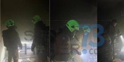 Cizre’de Korkutan Yangın