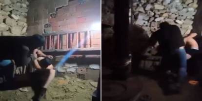 Mardin'de bir çocuğa işkence yapıldı, üzerine köpek salındı! O anlar kamerada