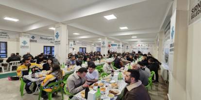 Şırnak’ta İftar Sofrası İlk Gününde Yoğun Katılımla Kuruldu