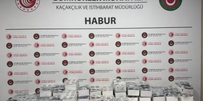 Şırnak’ta 6,8 Milyon TL’lik Kaçak Eşya Ele Geçirildi