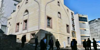 Şırnak’ta Yapımı Süren Caminin Bayramda Açılması Hedefleniyor