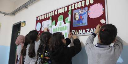 Cizre’de Okullarda Ramazan’a Özel Etkinlikler Düzenleniyor