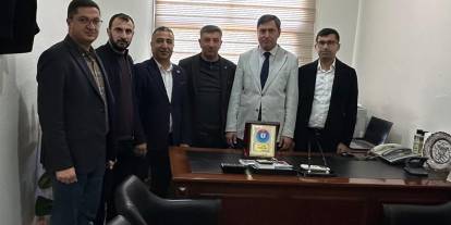 Sağlık-Sen’den İdil Özel İdare’ye 'Hizmette İş Birliği' Ziyareti