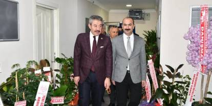 Milletvekili Tatar’dan Esnaf Odası Başkanı Ertaş’a Hayırlı Olsun Ziyareti