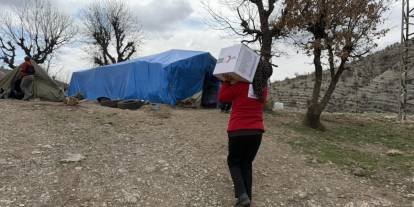Şırnak Kırsalında Yürek Isıtan Buluşma: Göçer Ailelere Ramazan Desteği