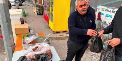 Şırnak’ta Askıda Tatlı İle Gönüllere Dokunuyor