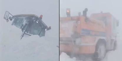 O İlde Çığ Felaketi: İş Makineleri Kar Altında Kaldı!