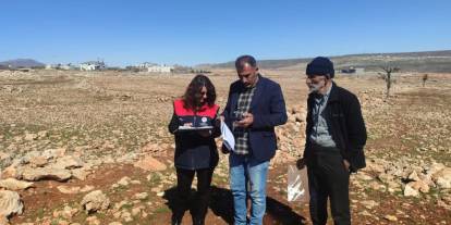 Damlabaşı Köyü’nde Mera Arazisinde İnceleme