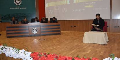 Şırnak'ta Hafızlık ve Kur'an-ı Kerim'i Güzel Okuma Yarışması düzenlendi