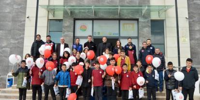 Öğrencilerden Deprem Haftası’nda AFAD ve 112’ye ziyaret