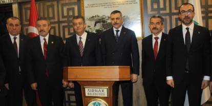 İçişleri Bakanı Çiftçi Şırnak'ta incelemelerde bulundu