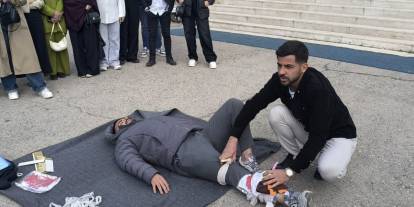 Silopi’de Öğrenci Ve Personele Uygulamalı İlk Yardım Eğitimi