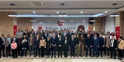 Şırnak’ta Adliye Personeli İftarda Buluştu