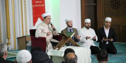 Şırnak'ta Kur'an-ı Kerim Ziyafeti programı düzenlendi