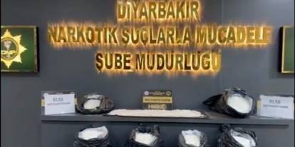 Diyarbakır’da Takibe Alınan Tırda 81 Kilo Metamfetamin Ele Geçirildi