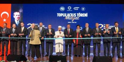 Midyat’ta 2 milyar 660 milyon liralık yatırımların açılışı yapıldı