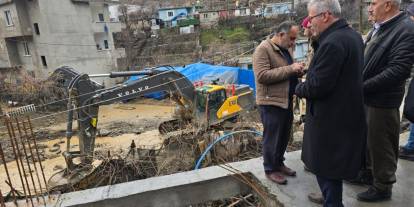 Sel Felaketinin Ardından HÜDA PAR Heyeti Taşdelen Köyünde İnceleme Yaptı