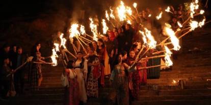 Şırnak’ta Meşaleli Nevruz Kutlaması