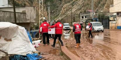 Şırnak’ta sel sonrası Kızılay yardım desteğinde bulundu