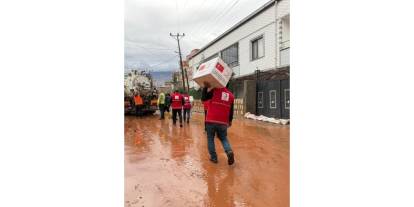 Kasrik Selle Sarsıldı, Kızılay Yaraları Sarmak İçin Çalışma Başlattı