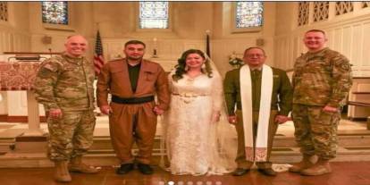 Cizreli Alpkan, Abd’li Askerle Pentagon’da Evlendi