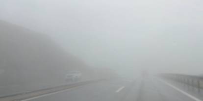 Şırnak’ta Sis Nedeniyle Görüş Mesafesi 3 Metreye Düştü