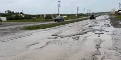 Cizre–Silopi yolunda çalışmalar hava şartları nedeniyle aksadı