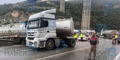 Nurdağı’nda Feci Kaza: Şırnak Plakalı Tankerler Çarpıştı, 1 Ölü