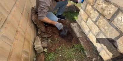 Mezarlıkta toprağa gömülü kilolarca eroin ele geçirildi